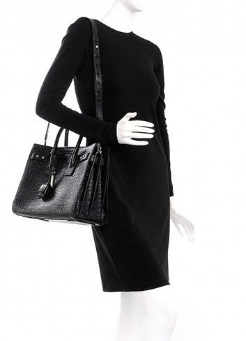 Saint Laurent Saint Laurent timsah derisi kadın çantası