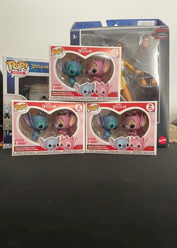 Stitch & Angel Funko POP! Anahtarlık Seti