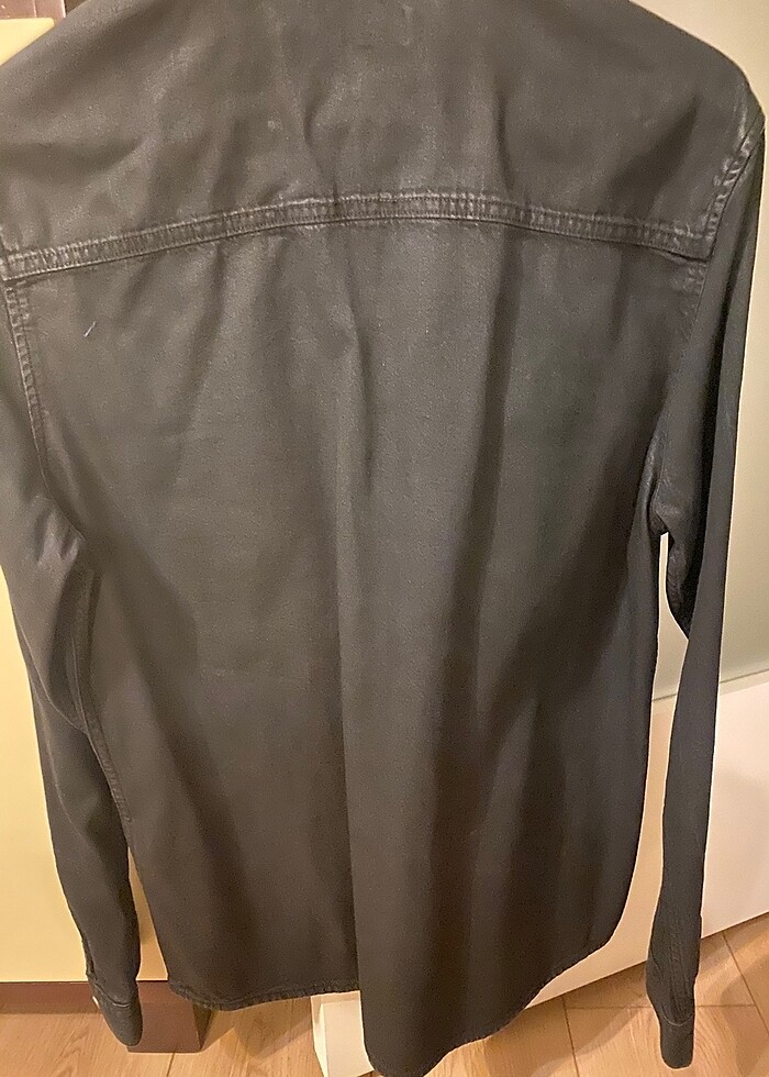 Mavi kot gömlek - Görsel 2