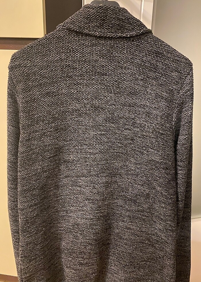 Mavi jeans örme spor ceket - Görsel 2