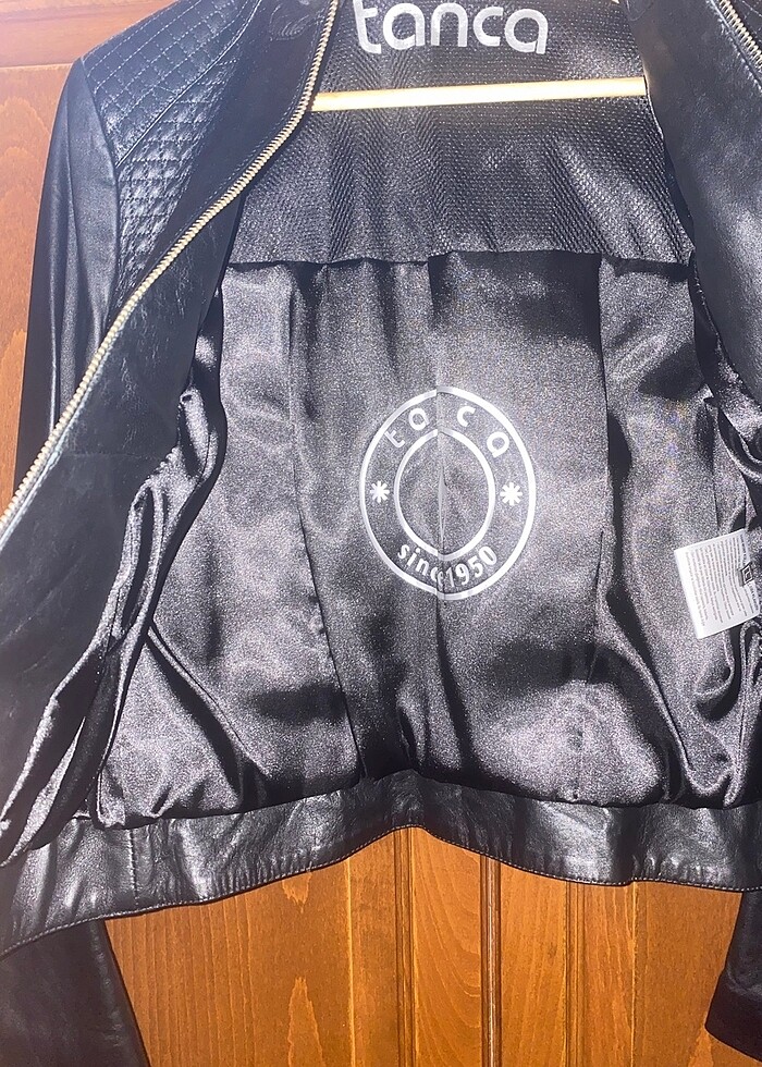 Kadın deri ceket - Görsel 2