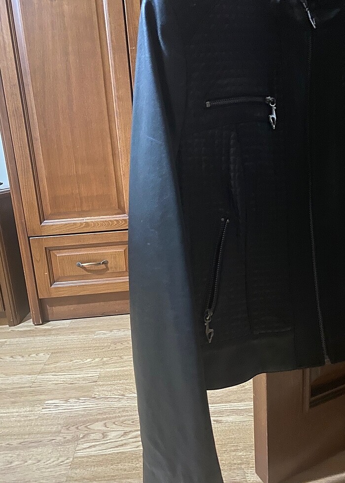 Kadın deri ceket - Görsel 5