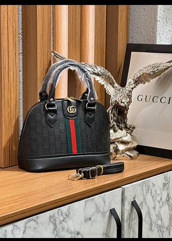 Gucci Siyah Deri Kadın Çanta