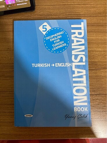 Translation Book from Turkish to English