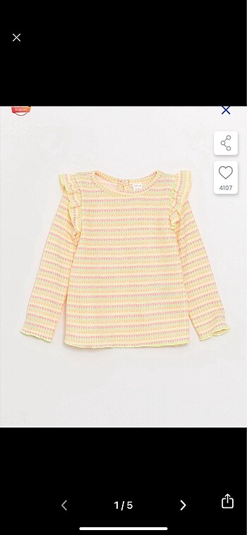 LC Waikiki Kız çocuk bluz