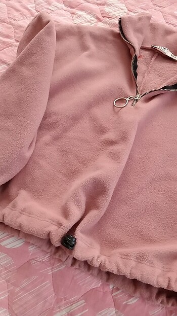 s Beden pembe Renk Crop sweat