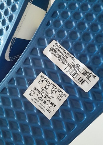 Vans orjinal vans terlik