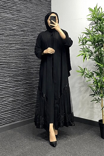 Kuşaklı abaya
