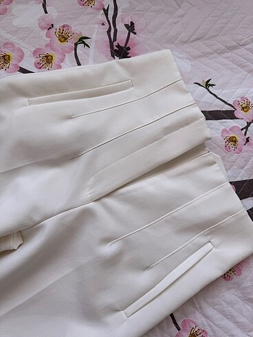 s Beden Hiç kullanılmamış Beyaz karol marka kumaş pantalon