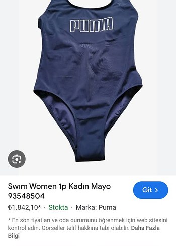 Puma Kadın Lacivert Strappy Mayo