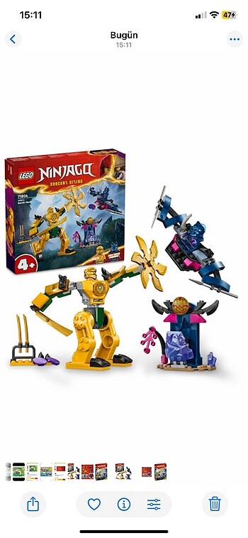 Lego Ninjago Dragons rising 71804