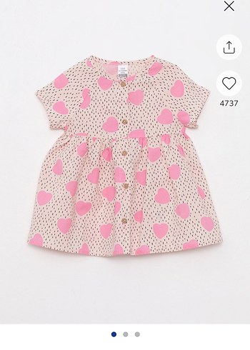 LC Waikiki Kız Çocuk Pembe Fırfırlı Bohem Elbise