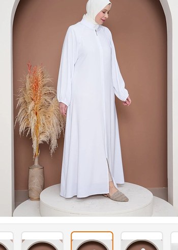 beyaz umre ferace - Görsel 2