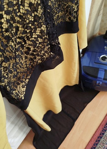 uzun tunik dantel üst detayli - Görsel 3