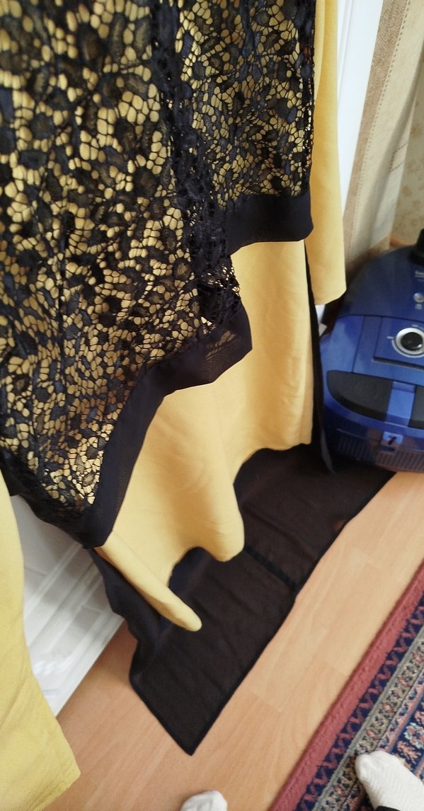 uzun tunik dantel üst detayli - Görsel 3