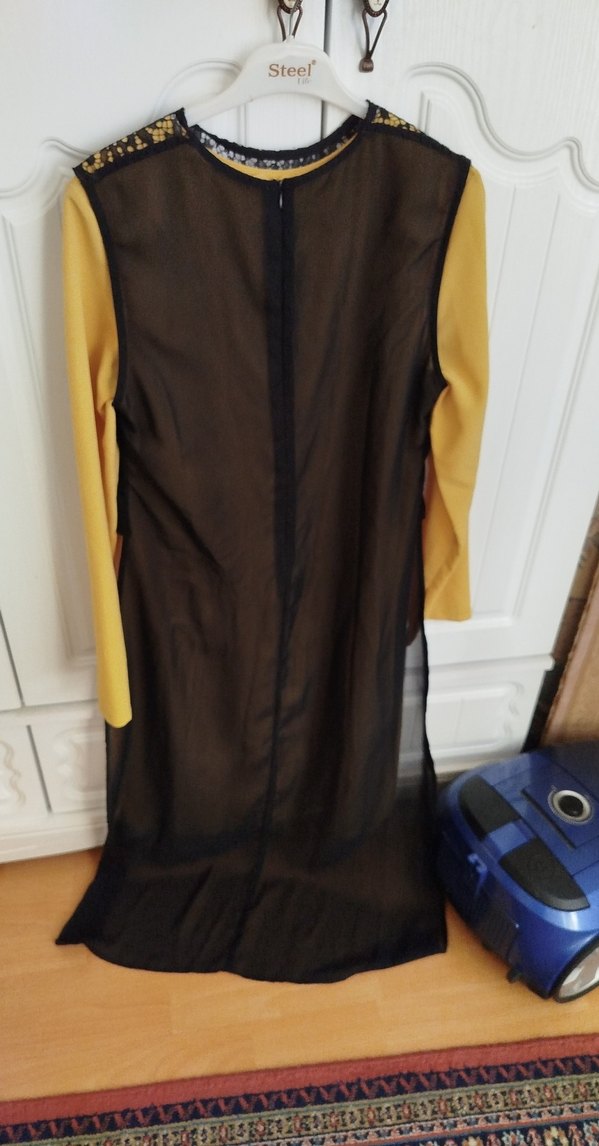 uzun tunik dantel üst detayli - Görsel 4