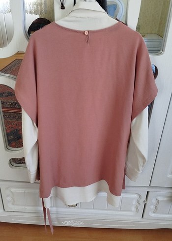 gömlek tunik pantolom takım - Görsel 2