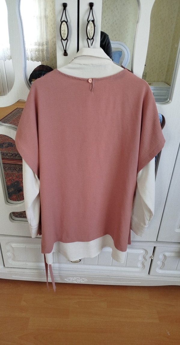 gömlek tunik pantolom takım - Görsel 2