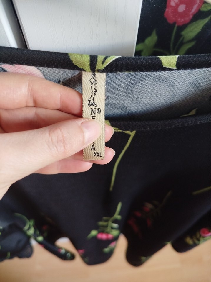 Dantel Detaylı Siyah Bohem Midi Tunik - Görsel 4