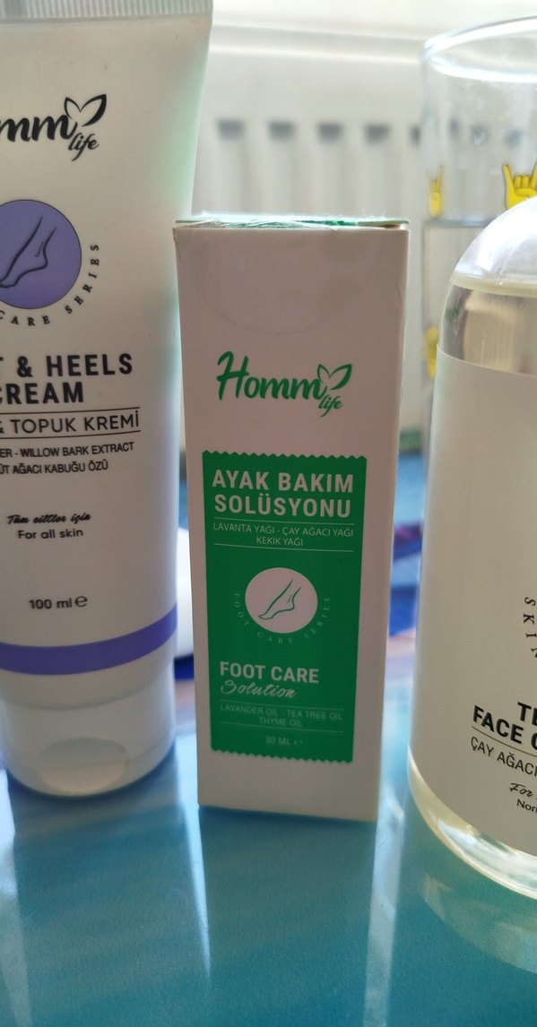 Homm bitkisel Komple ayak  Bakım Seti - Hiç Açılmamış - Görsel 4