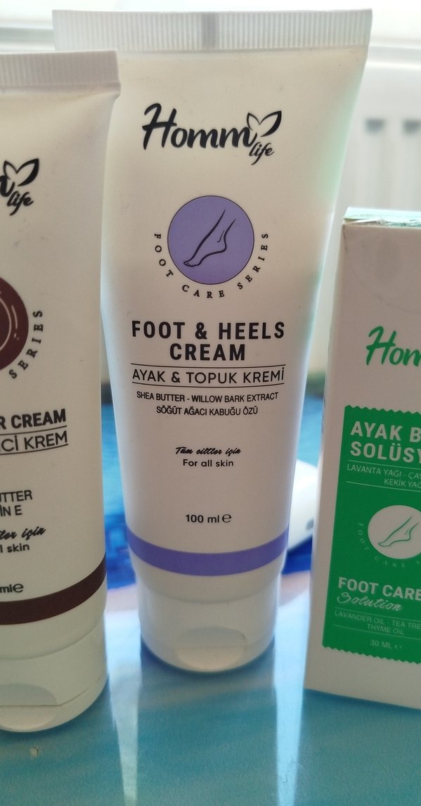 Homm bitkisel Komple ayak  Bakım Seti - Hiç Açılmamış - Görsel 3