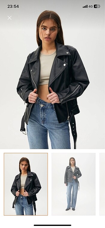 Pull bear deri ceket