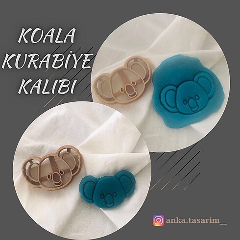 Koala Kurabiye Kalıbı