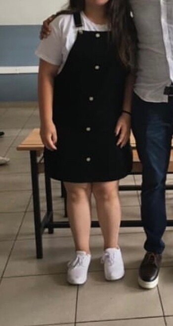 42 Beden siyah Renk elbise
