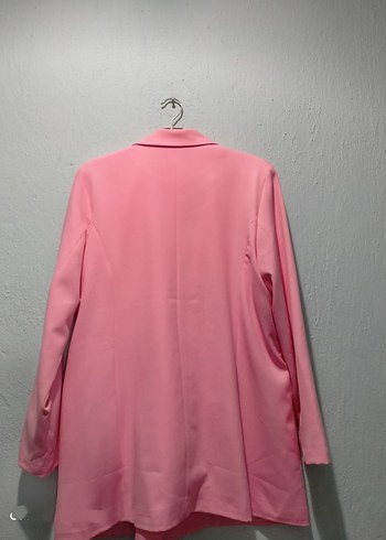 42 Beden pembe Renk Pembe Kadın Blazer Ceket
