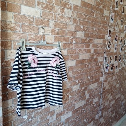 h&m crop t-shirt
