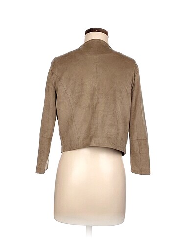 m Beden Bershka Deri Ceket %70 İndirimli.