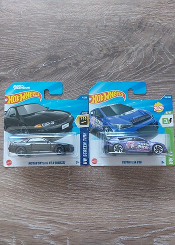 Hot Wheels Mavi Custom Kia EV6 + skyline