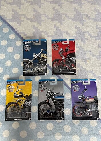 Hot Wheels motorsiklet seti