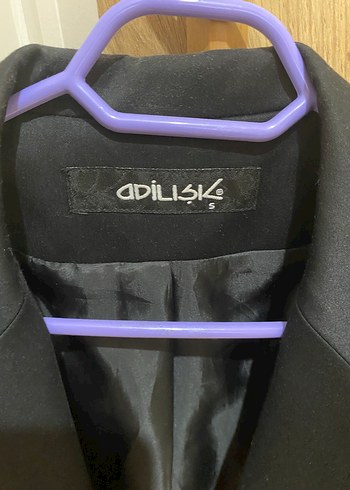 Siyah Düğmeli Kadın Blazer Ceket - Görsel 3