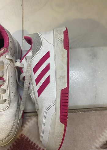 Beyaz Kız Çocuk Spor Ayakkabı Velcro - Görsel 2