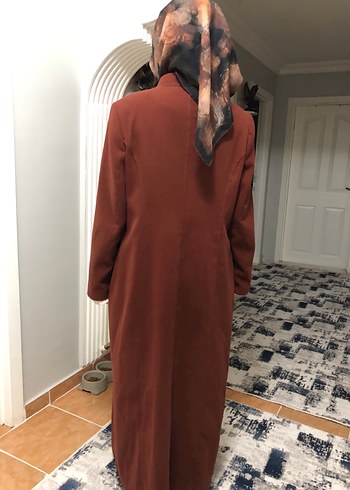 Tesettür Kaşe Kaban - Görsel 6