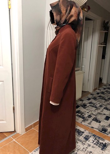 Tesettür Kaşe Kaban - Görsel 3