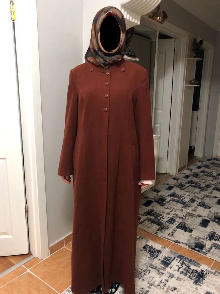 Tesettür Kaşe Kaban - Görsel 2