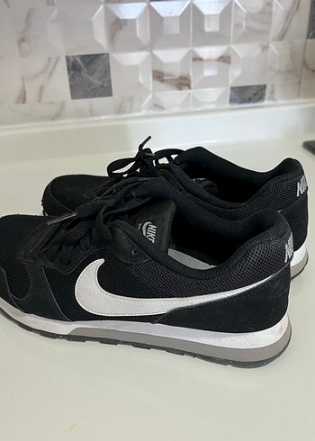 38 Beden siyah Renk Nike Siyah Kadın Spor Ayakkabı - Düz Taban