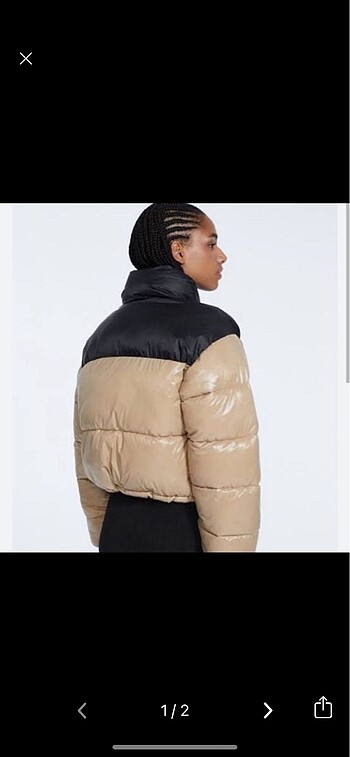 Stradivarius Şişme mont