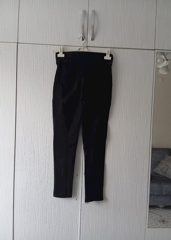 Kemerli Siyah Kadın Dar Kesim Kot Pantolon - Görsel 15