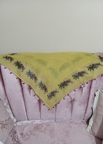 Pastel Renkli Bohem Kadın Şal - Görsel 9