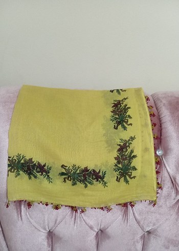 Pastel Renkli Bohem Kadın Şal - Görsel 7