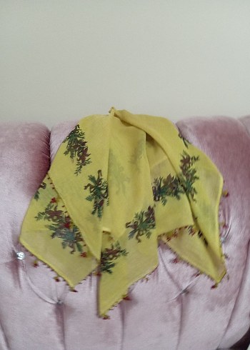 Pastel Renkli Bohem Kadın Şal - Görsel 10