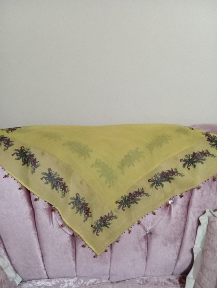 Pastel Renkli Bohem Kadın Şal - Görsel 3