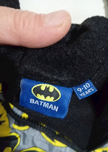 Erkek Çocuk Batman Desenli Fermuarlı Yağmurluk - Görsel 13