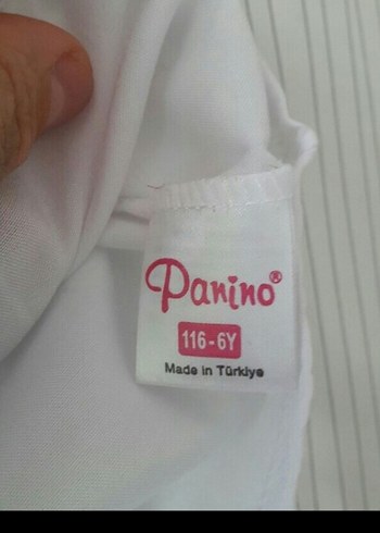 Kız Çocuk Beyaz Fırfırlı Bohem Bluz - Görsel 4