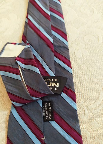 Braun Hamburg İnce Model İpek Kravat. - Görsel 4