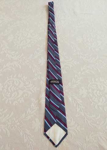 Braun Hamburg İnce Model İpek Kravat. - Görsel 2