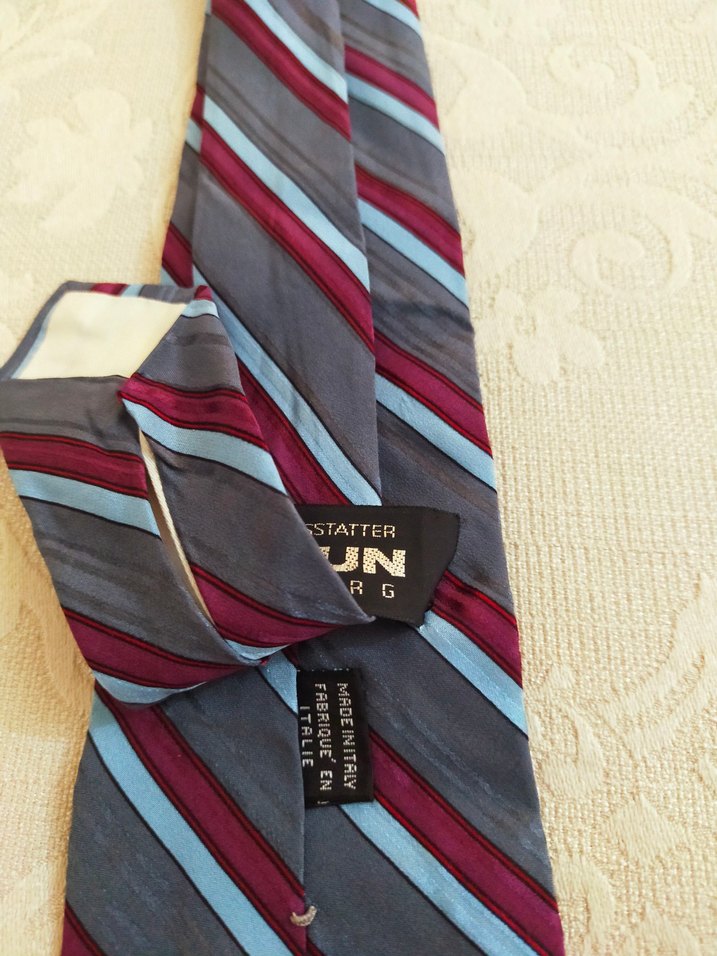 Braun Hamburg İnce Model İpek Kravat. - Görsel 4